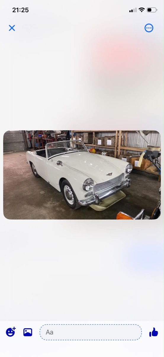 Austin Healey Sprite 1961